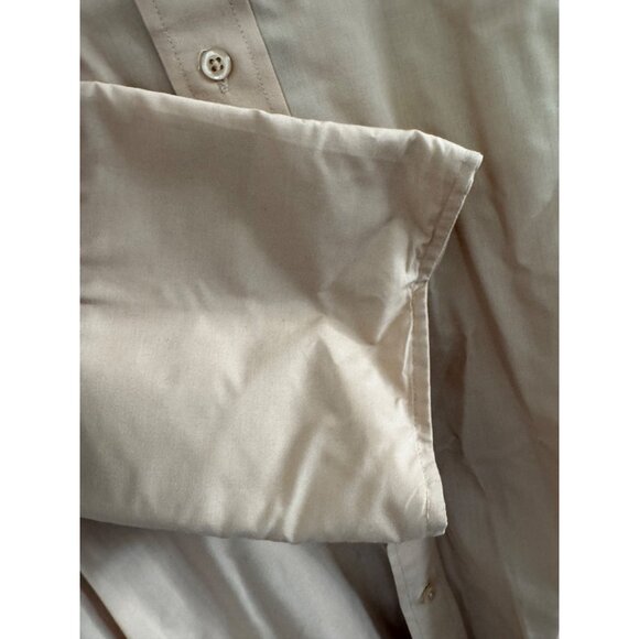 Lee Tex Collection Mens Beige Long Sleeve Button-Up Shirt 5XL - Picture 5 of 5